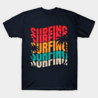 Vintage surf retro surfing T-Shirt